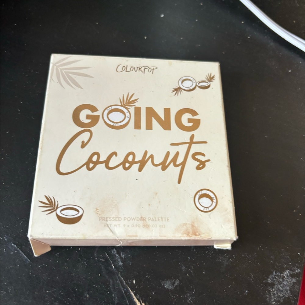 ColourPop Going Coconuts Pressed Powder Palette